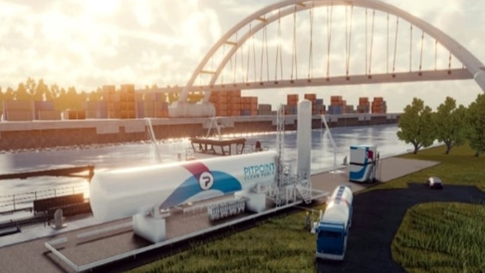 First LNG bunker station to open for inland waterway vessels on Rhine