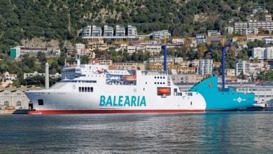 Gibdock Completes Major LNG Conversion on Baleària Ferry Napoles