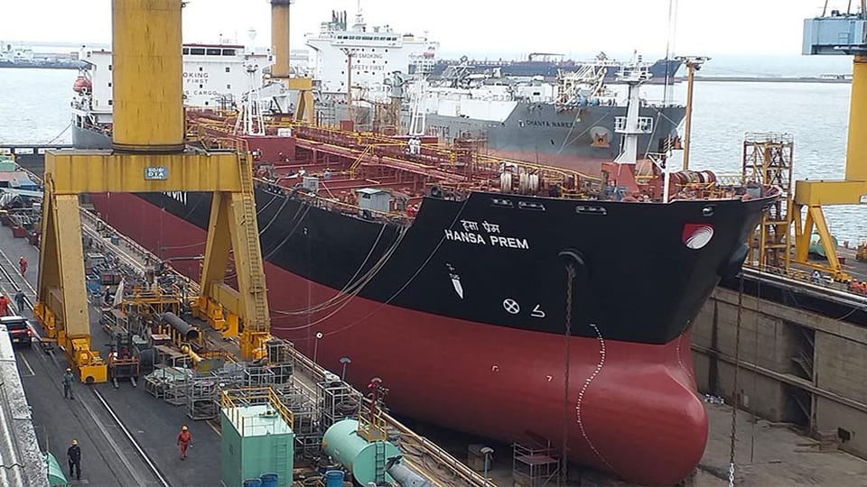 OPERATIONS AT COLOMBO DOCKYARD RETURNING TO NORMAL
