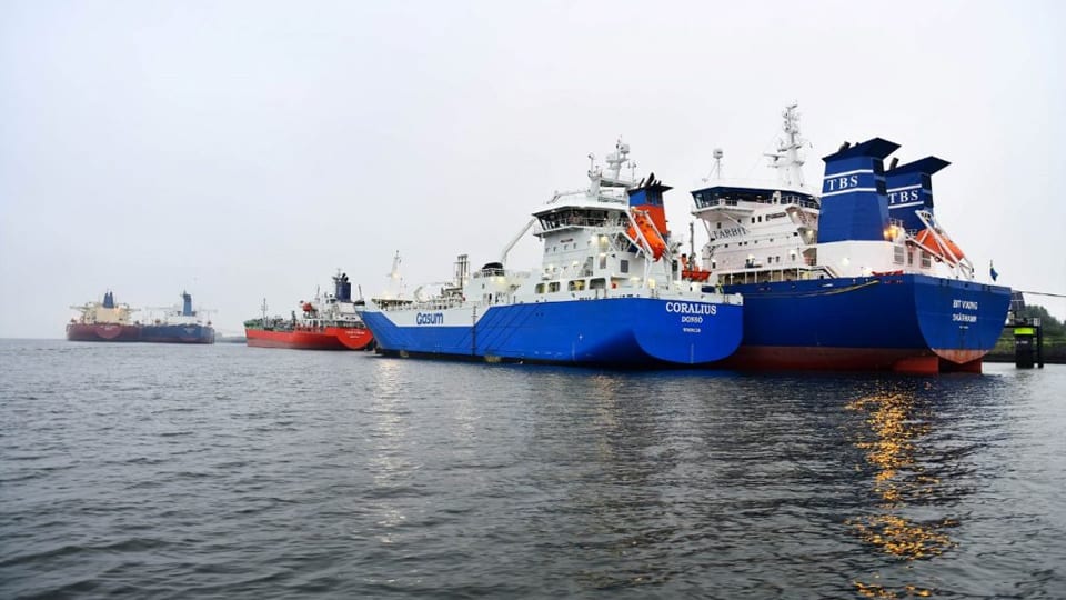 Gasum’s Coralius Marks Bunkering Milestone in Rotterdam