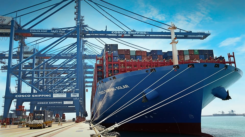 MEGA VESSELS CALL AT ABU DHABI TERMINAL