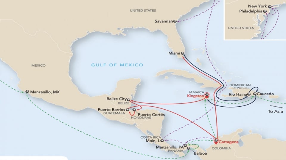 APL to start new Central America and Caribbean service