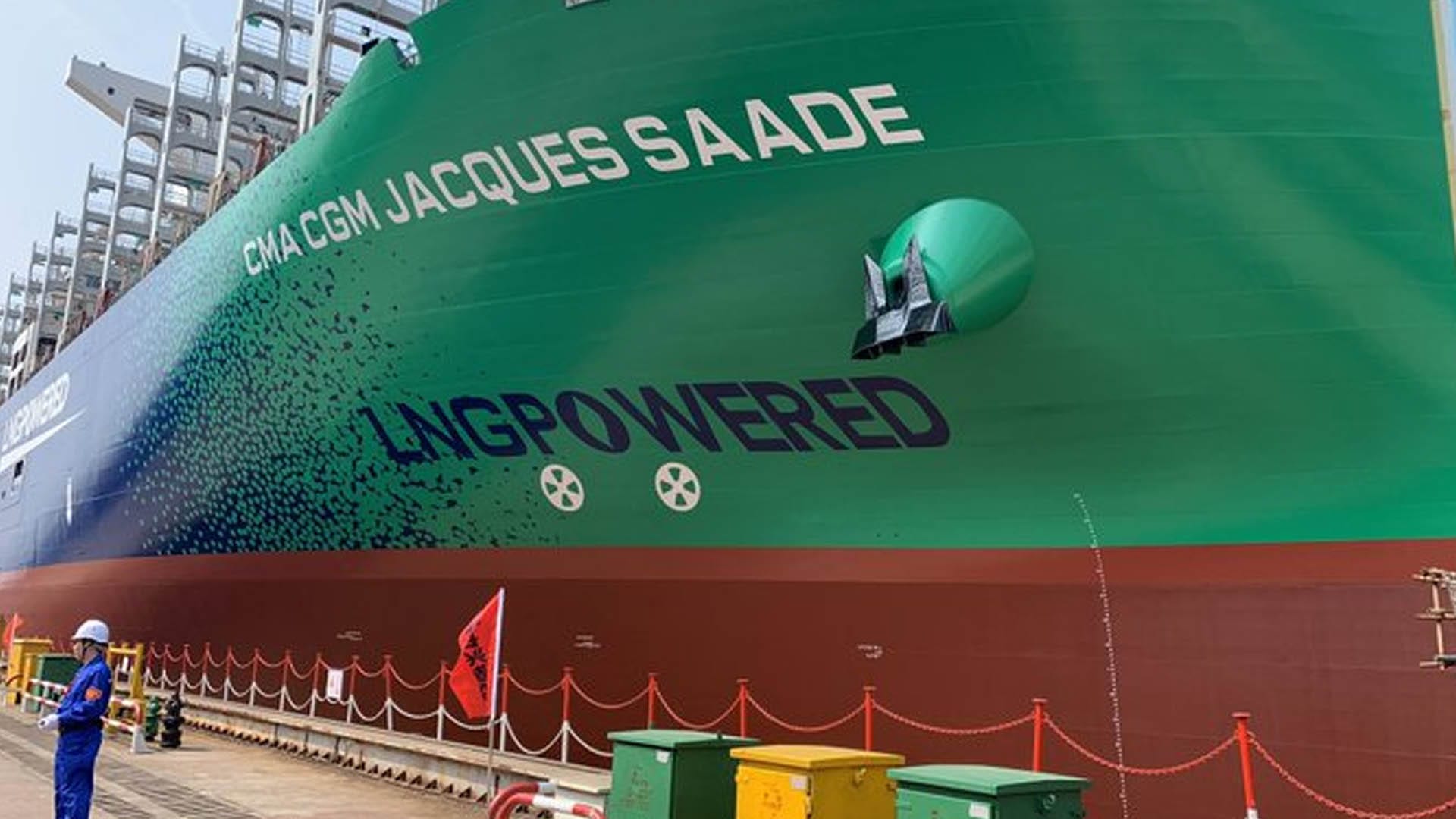 CMA CGM Launches First 23,000 TEU LNG-Powered Giant