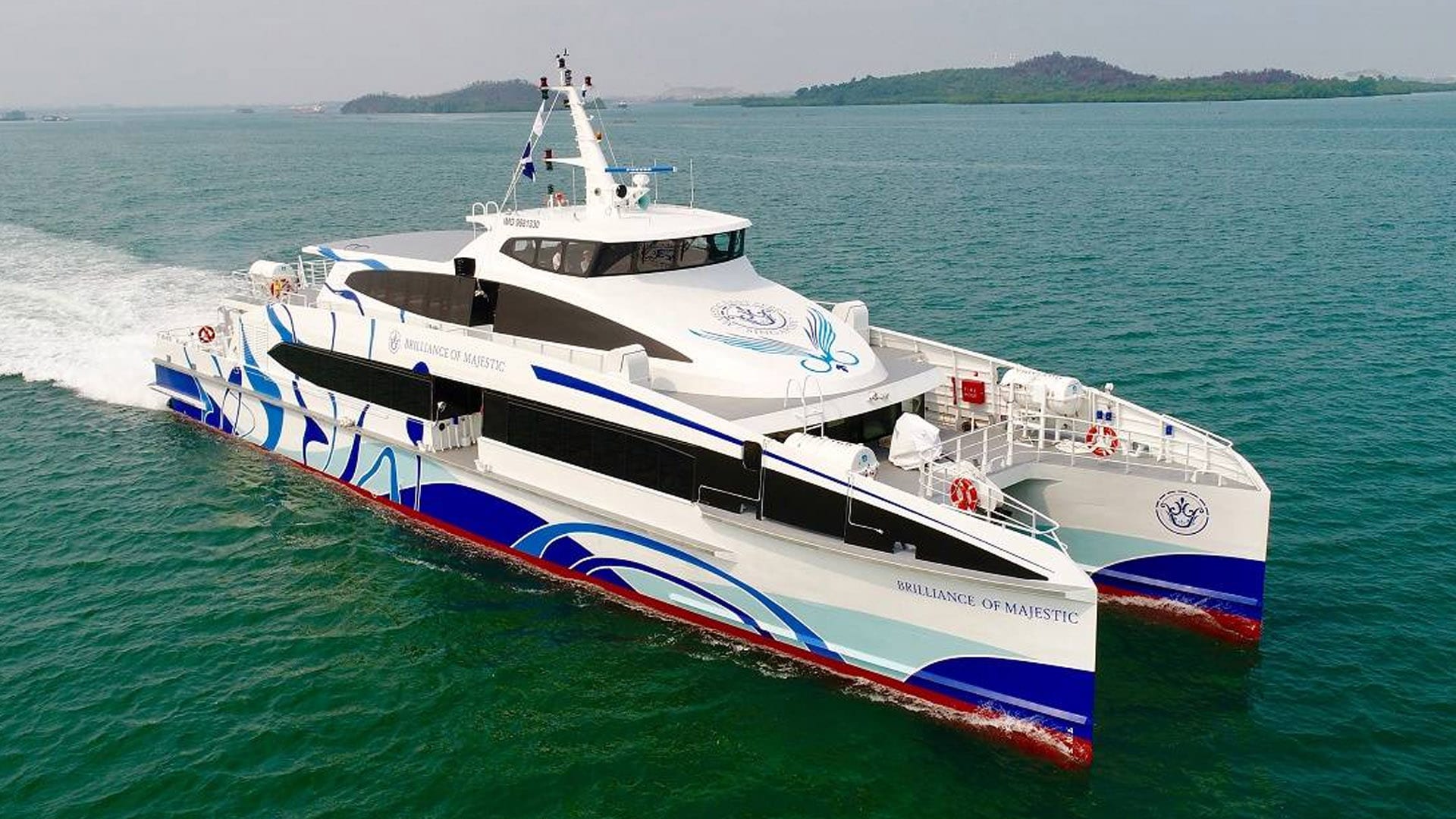 First of Three New Units for Majestic Fast Ferry Launched