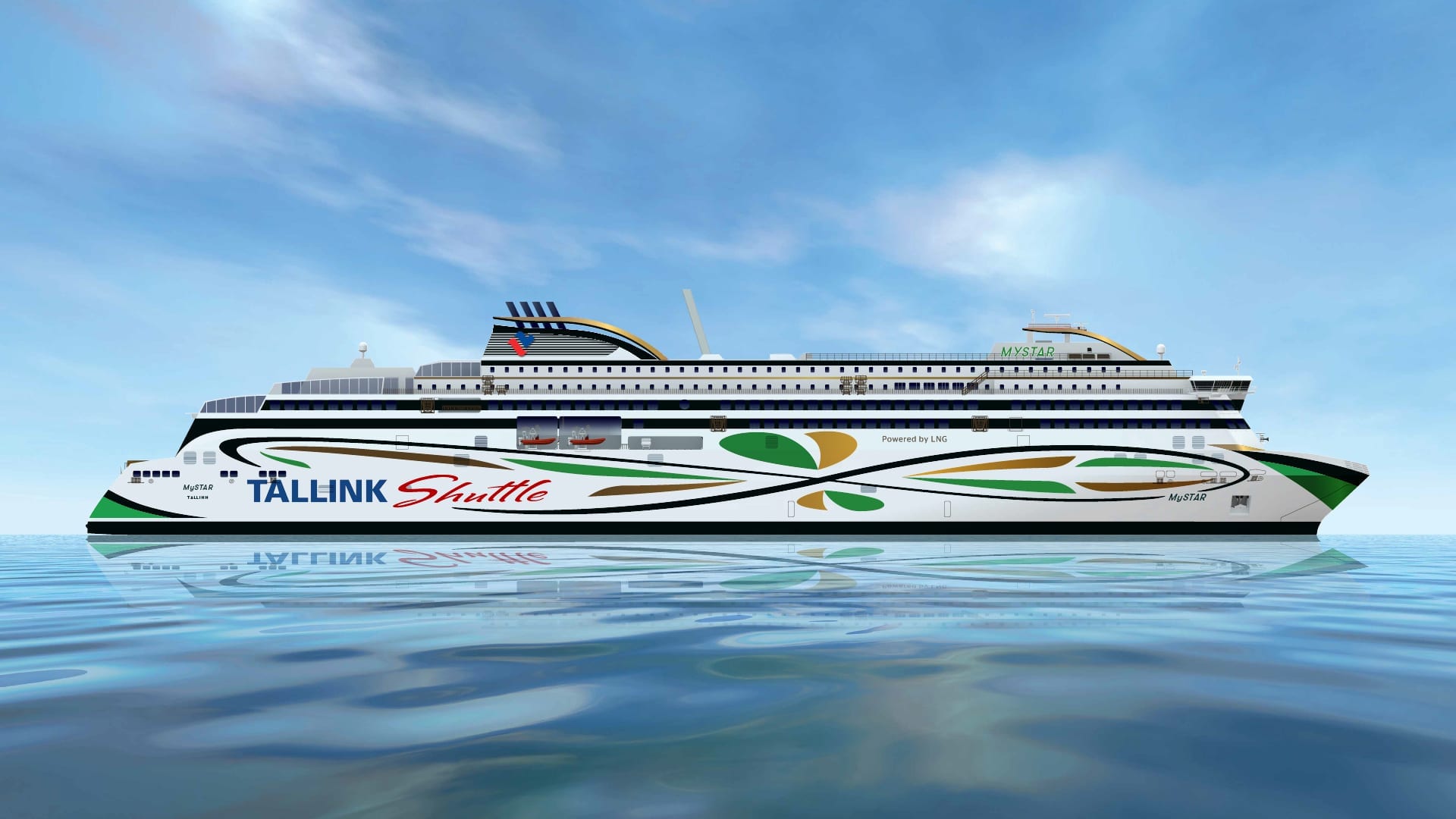 Tallink Unveils Name of New Dual-Fuel Shuttle Vessel