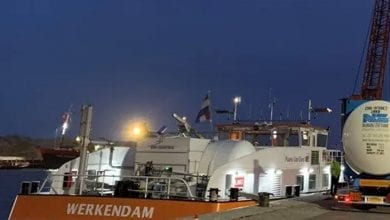 Titan LNG Conducts 1st LNG Bunkering in Port of IJmuiden