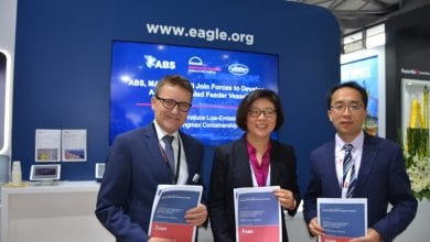 ABS Partners Up with MAN, SDARI on Ammonia-Fueled Feeder Ship