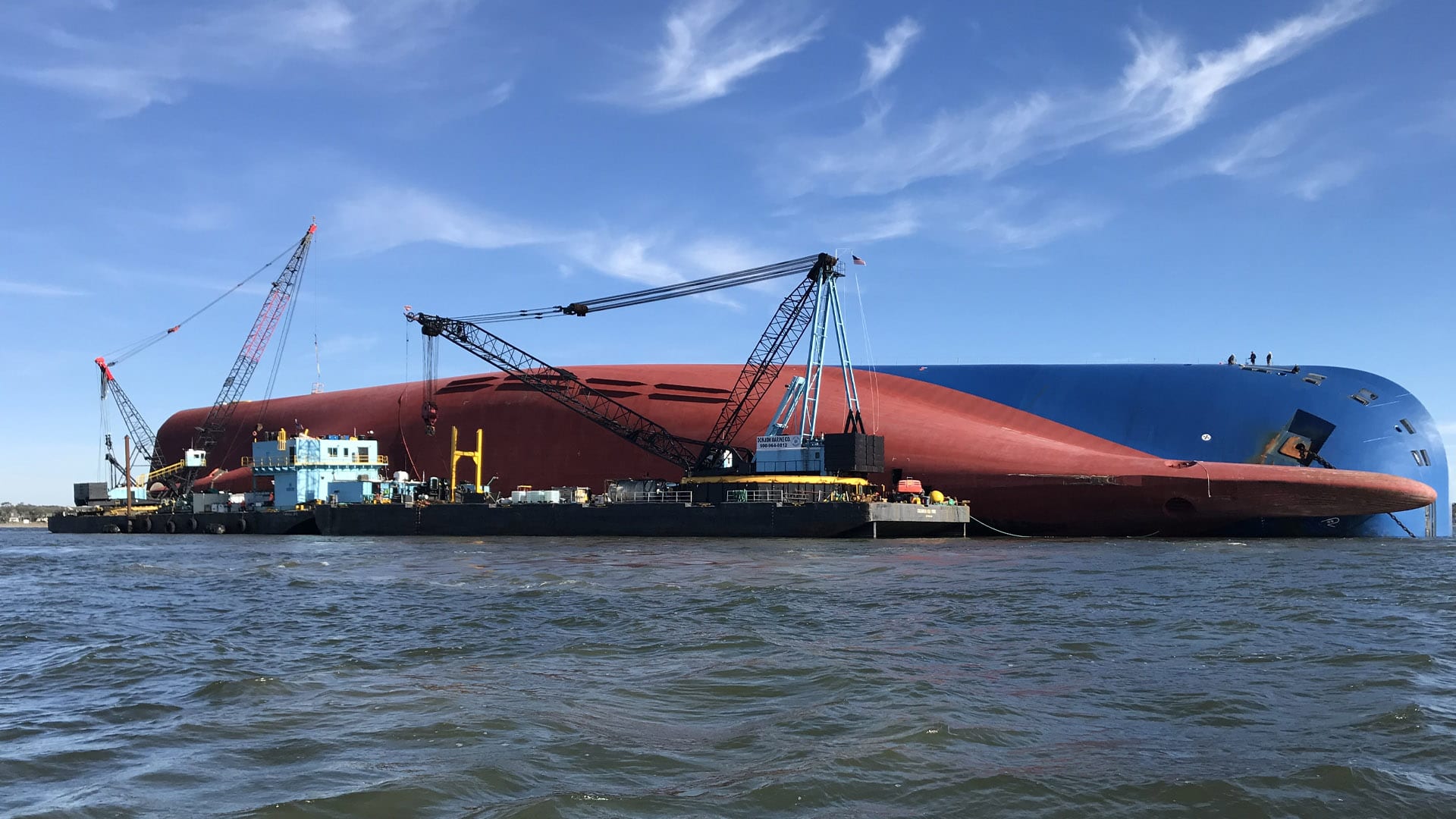 Fuel Pumped from Golden Ray, Wreck Removal Next Step