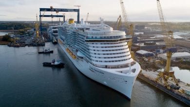 Meyer Turku Hands Over Costa Smeralda