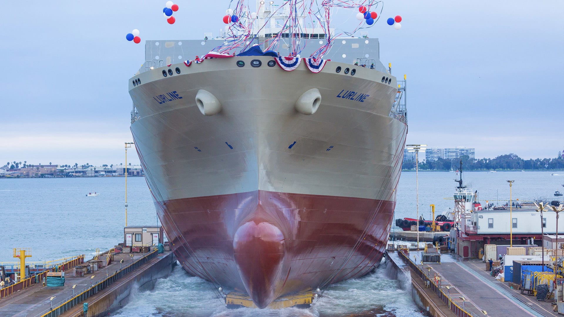 NASSCO Delivers 1st Kanaloa Class ConRo to Matson