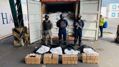 Ecuadorian Navy Finds Cocaine Aboard Containership at Puerto Bolivar