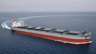 K Line New Corona-Class Coal Carrier Delivered